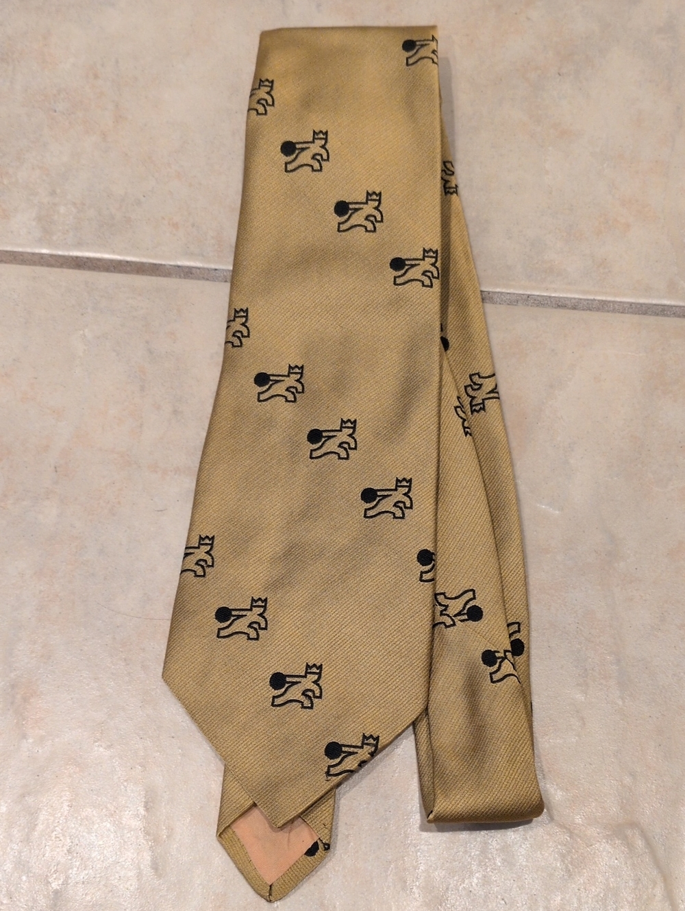 Vintage Brunswick Golden Clasp by Prince Consort Tie